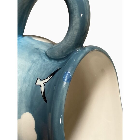 Youngs Nautical Seaside Themed Ceramic Creamer and Sugar Set - Picture 6 of 9